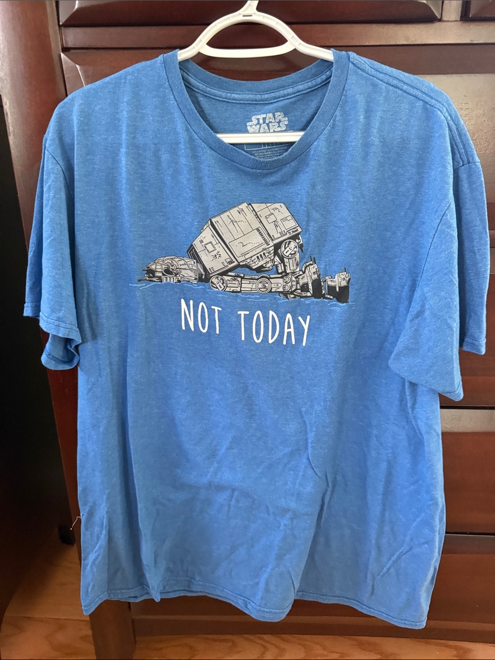 Blue Star Wars 'Not Today' Graphic Tee